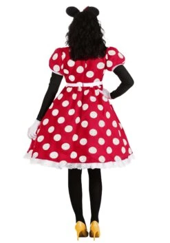 Disney Deluxe Minnie Mouse Adult Costume -Halloween Costumes adult deluxe minnie mouse costume alt 3