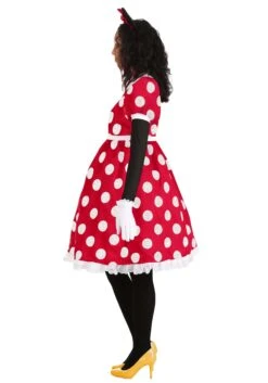 Disney Deluxe Minnie Mouse Adult Costume -Halloween Costumes adult deluxe minnie mouse costume alt 4
