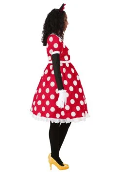 Disney Deluxe Minnie Mouse Adult Costume -Halloween Costumes adult deluxe minnie mouse costume alt 6