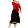 Deluxe Olive Oyl Costume For Women 1 Deluxe Olive Oyl Costume For Women -Halloween Costumes adult deluxe olive oyl costume