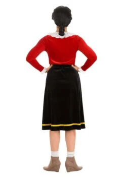 Deluxe Olive Oyl Costume For Women 7 Deluxe Olive Oyl Costume For Women -Halloween Costumes adult deluxe olive oyl costume alt 1