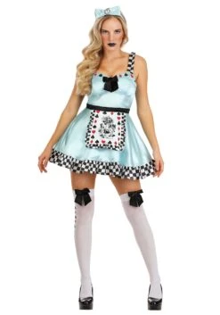 Women's Deluxe Punky Alice Costume Dress