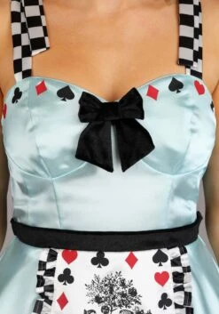 Women's Deluxe Punky Alice Costume Dress 20 Women's Deluxe Punky Alice Costume Dress -Halloween Costumes adult deluxe punky alice costume alt 6