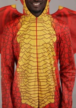 Adult Deluxe Red Dragon Costume -Halloween Costumes adult deluxe red dragon costume alt 2