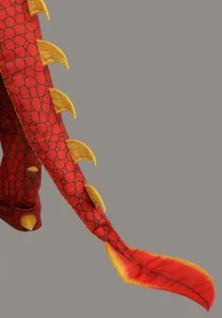 Adult Deluxe Red Dragon Costume -Halloween Costumes adult deluxe red dragon costume alt 4