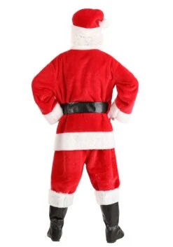 Deluxe Red Santa Claus Costume For Adults 12 Deluxe Red Santa Claus Costume For Adults -Halloween Costumes adult deluxe red santa claus costume alt 4