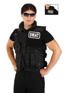 Adult Deluxe SWAT Team Costume Vest