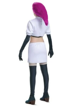 Deluxe Team Rocket Jesse Costume For Women -Halloween Costumes adult deluxe team rocket jessie costume alt 3