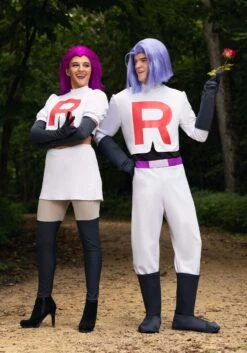 Deluxe Team Rocket Jesse Costume For Women -Halloween Costumes adult deluxe team rocket jessie costume alt 4