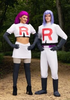 Deluxe Team Rocket Jesse Costume For Women -Halloween Costumes adult deluxe team rocket jessie costume alt 5