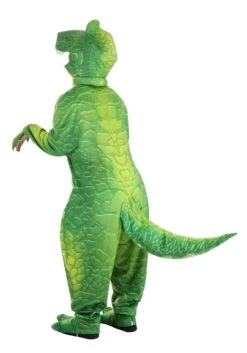 Deluxe Toy Story Rex Costume For Adults 14 Deluxe Toy Story Rex Costume For Adults -Halloween Costumes adult deluxe toy story rex costume alt 3