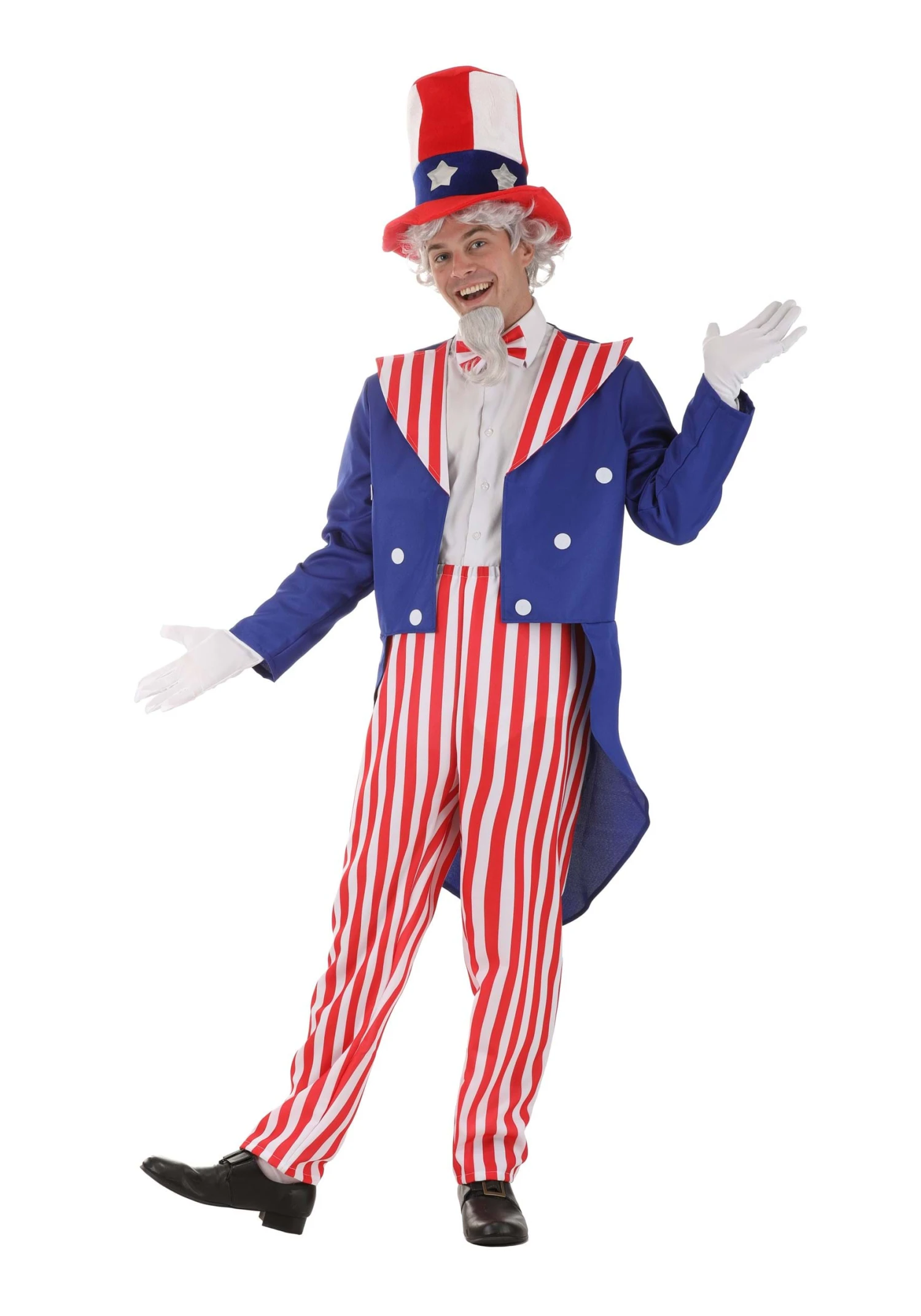 Deluxe Uncle Sam Costume For Adults 3 Deluxe Uncle Sam Costume For Adults