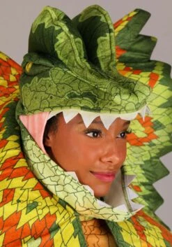 Dilophosaurus Adult Costume 12 Dilophosaurus Adult Costume -Halloween Costumes adult dilophosaurus costume alt 2