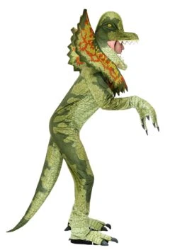 Dilophosaurus Adult Costume 16 Dilophosaurus Adult Costume -Halloween Costumes adult dilophosaurus costume alt 6