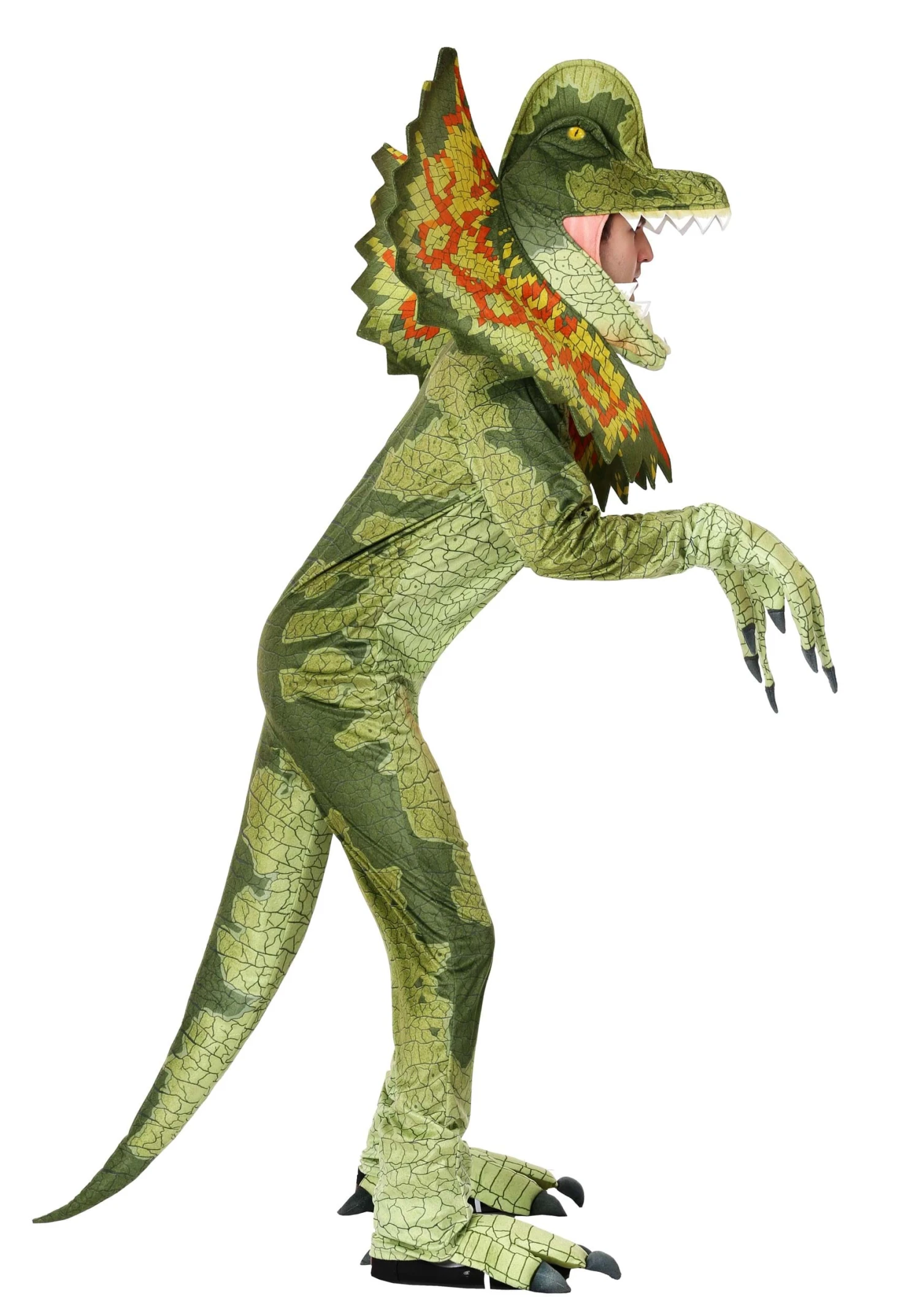 Dilophosaurus Adult Costume 9 Dilophosaurus Adult Costume - Image 7
