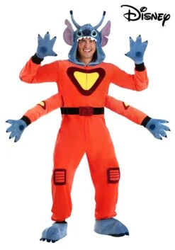 Disney Lilo & Stitch Alien Stitch Costume For Adults -Halloween Costumes adult disney alien stitch costume alt 2