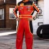 Disney And Pixar Cars Pitcrew Uniform Adult Costume -Halloween Costumes adult disney and pixar cars pitcrew uniform