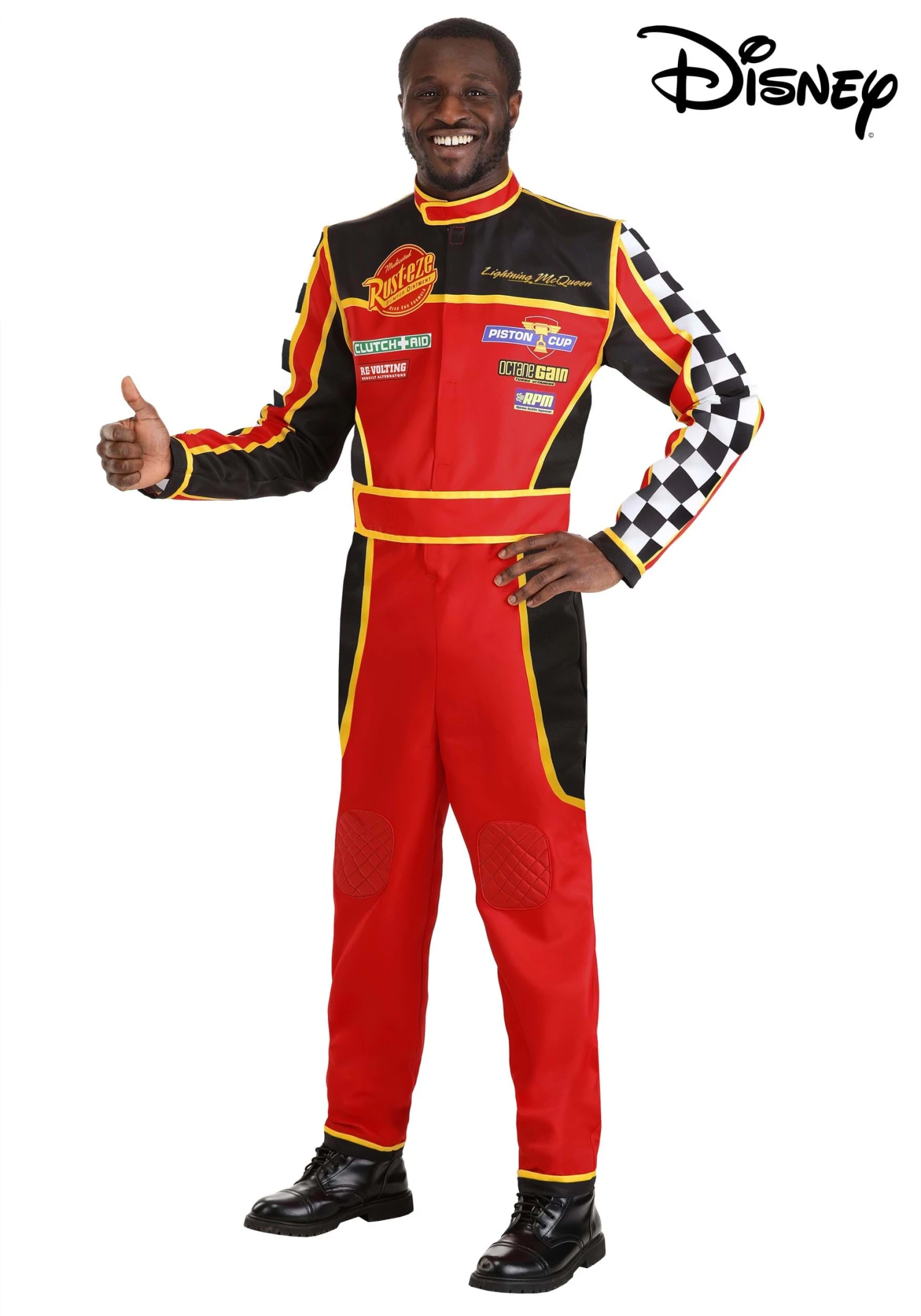 Disney And Pixar Cars Pitcrew Uniform Adult Costume 10 Disney And Pixar Cars Pitcrew Uniform Adult Costume - Image 8