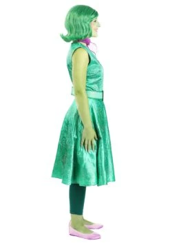Women's Disney And Pixar Inside Out Disgust Costume -Halloween Costumes adult disney and pixar disgust costume alt 10