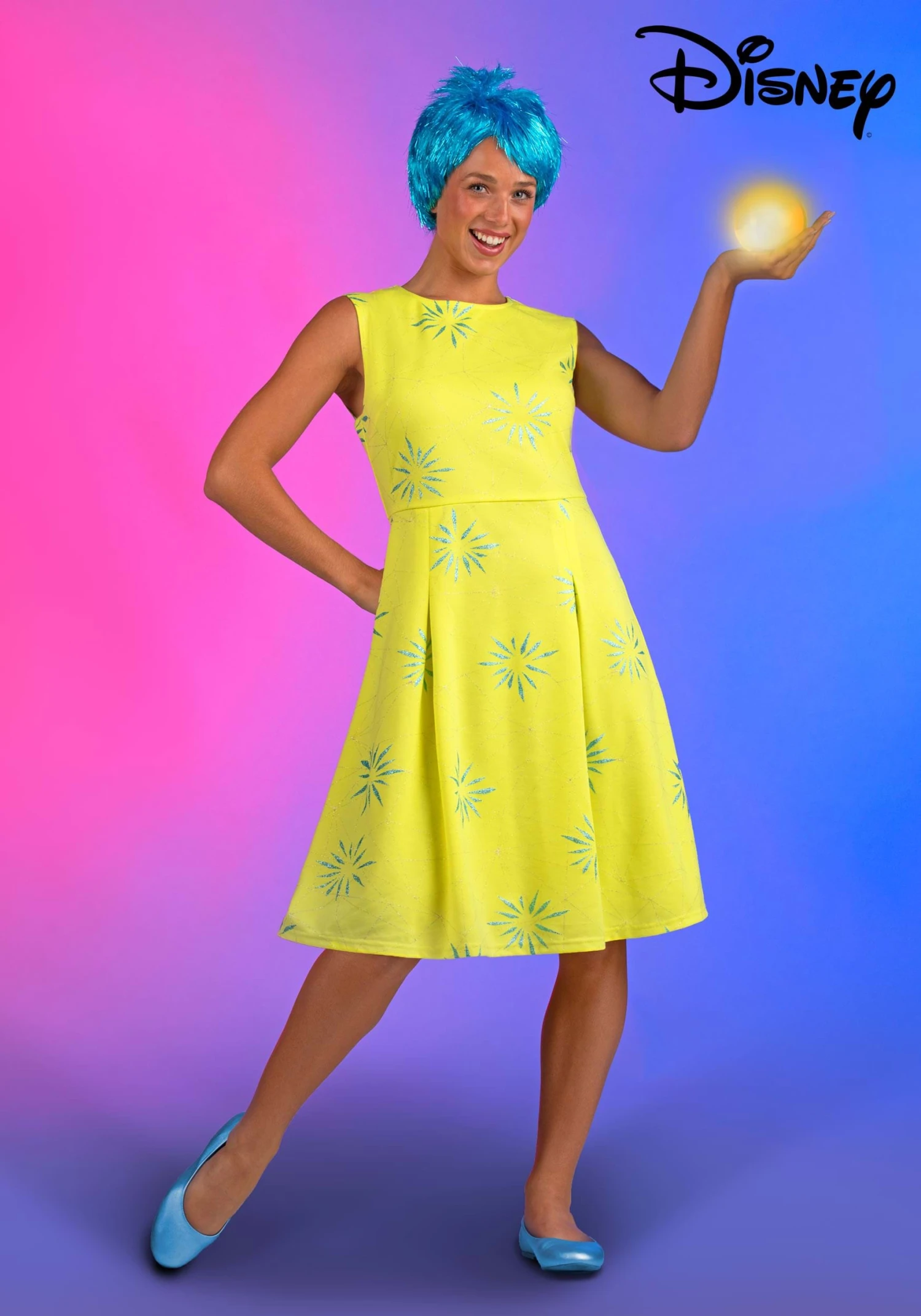 Disney And Pixar Inside Out Joy Costume For Women 3 Disney And Pixar Inside Out Joy Costume For Women