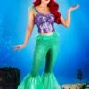 Women's Disney The Little Mermaid Costume Outfit -Halloween Costumes adult disney ariel costume outfit