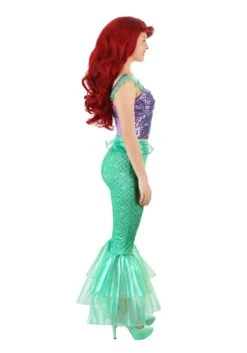 Women's Disney The Little Mermaid Costume Outfit -Halloween Costumes adult disney ariel costume outfit alt 5