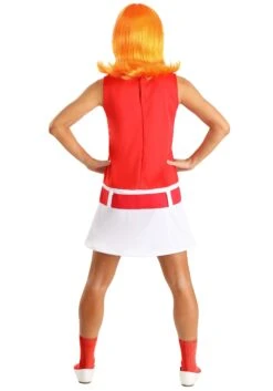Disney Phineas And Ferb Candace Flynn Costume For Women -Halloween Costumes adult disney candace flynn costume alt 3