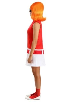 Disney Phineas And Ferb Candace Flynn Costume For Women -Halloween Costumes adult disney candace flynn costume alt 4