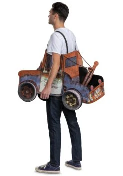 Disney Cars Deluxe 3D Mater Costume For Adults 6 Disney Cars Deluxe 3D Mater Costume For Adults -Halloween Costumes adult disney cars deluxe 3d mater costume alt 1