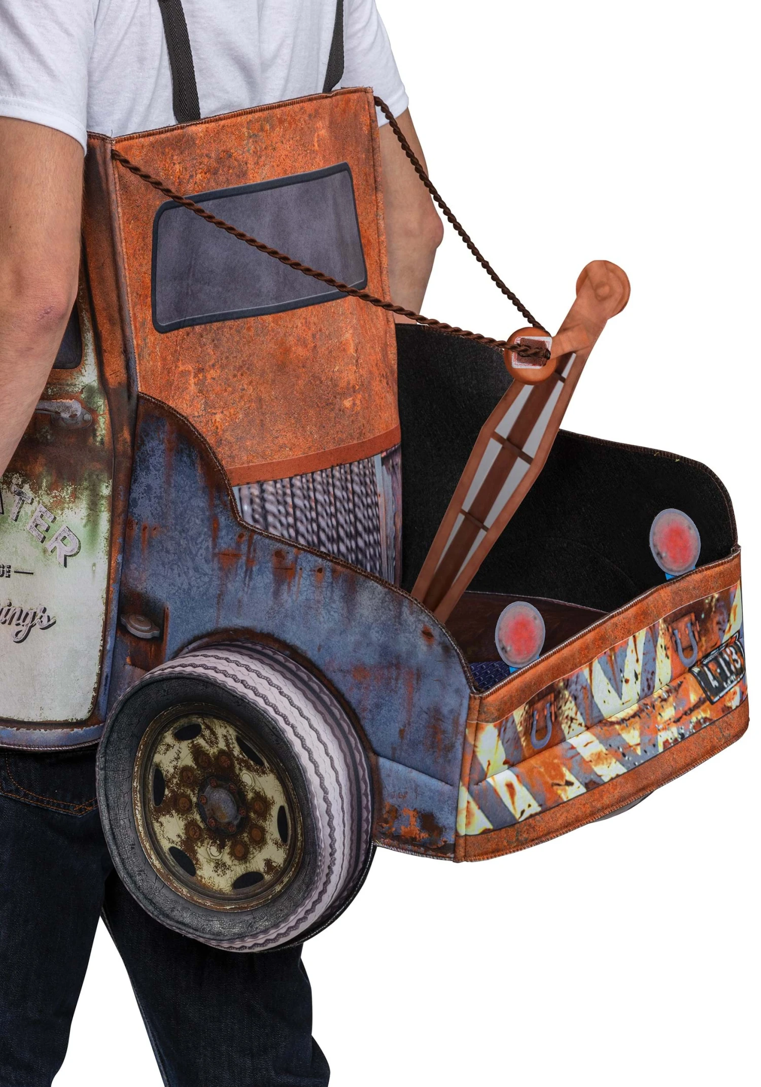 Disney Cars Deluxe 3D Mater Costume For Adults 5 Disney Cars Deluxe 3D Mater Costume For Adults - Image 3