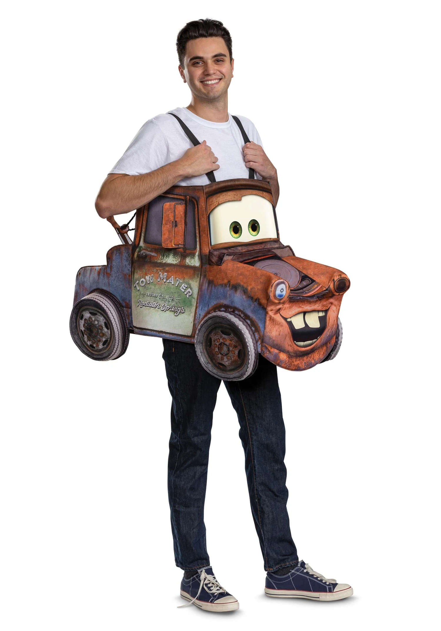 Disney Cars Deluxe 3D Mater Costume For Adults 3 Disney Cars Deluxe 3D Mater Costume For Adults
