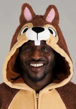 Disney Chip 'n Dale Chip Costume For Adults 11 Disney Chip 'n Dale Chip Costume For Adults -Halloween Costumes adult disney chip n dale chip costume alt 4