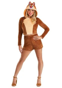 Disney Chip 'n Dale Dale Costume For Women 10 Disney Chip 'n Dale Dale Costume For Women -Halloween Costumes adult disney chip n dale womens dale costume alt 3