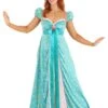 Disney Enchanted Giselle Costume Dress For Women -Halloween Costumes adult disney giselle enchanted costume