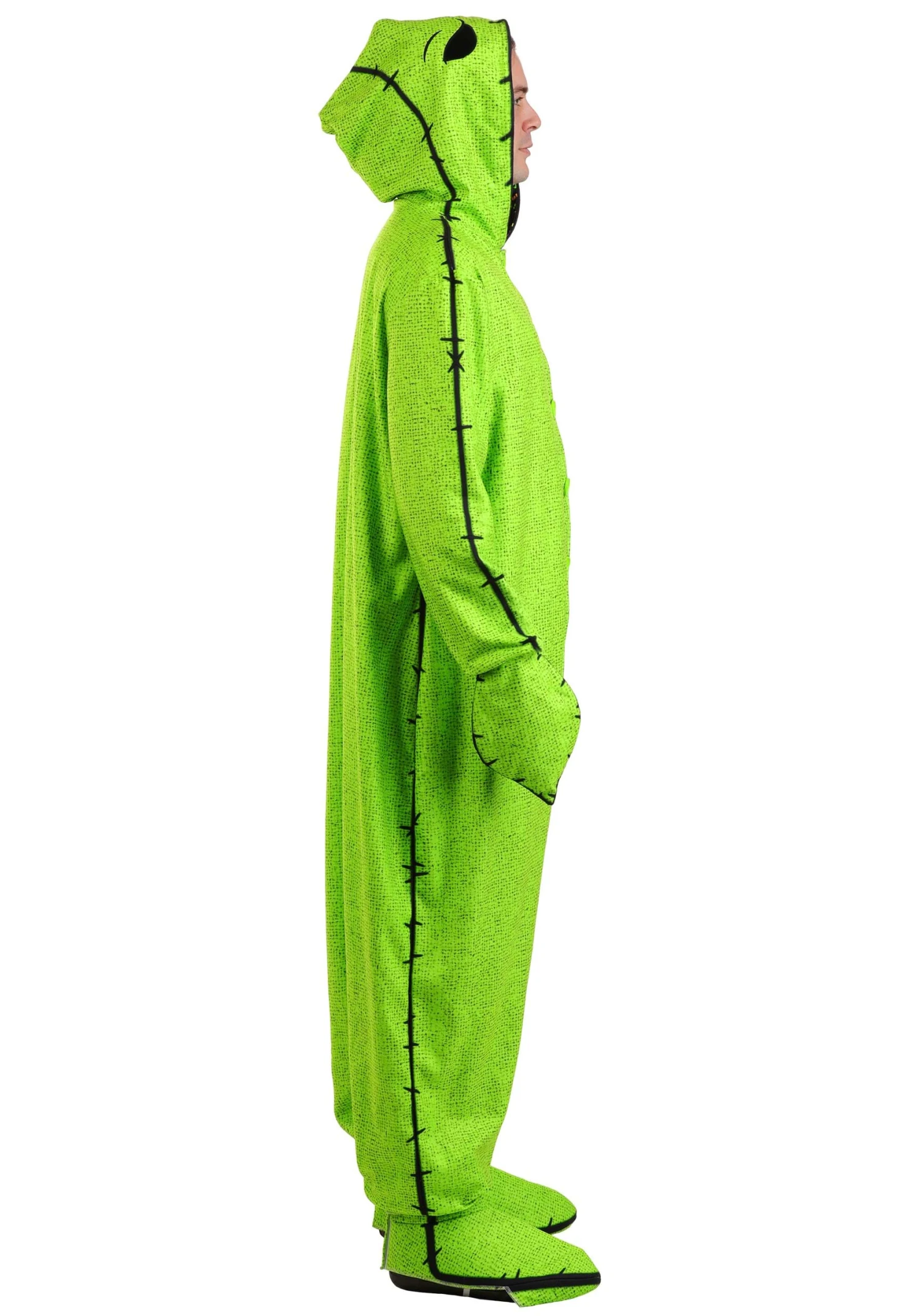 Adult Disney Oogie Boogie Onesie Costume 6 Adult Disney Oogie Boogie Onesie Costume - Image 4