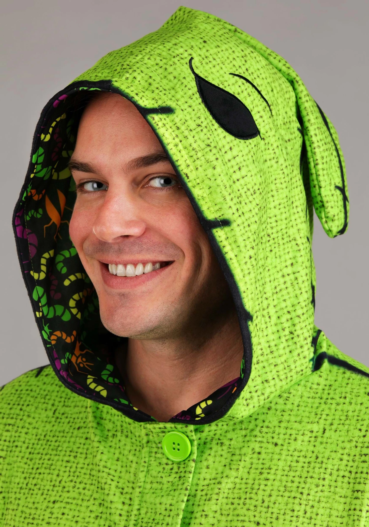 Adult Disney Oogie Boogie Onesie Costume 7 Adult Disney Oogie Boogie Onesie Costume - Image 5