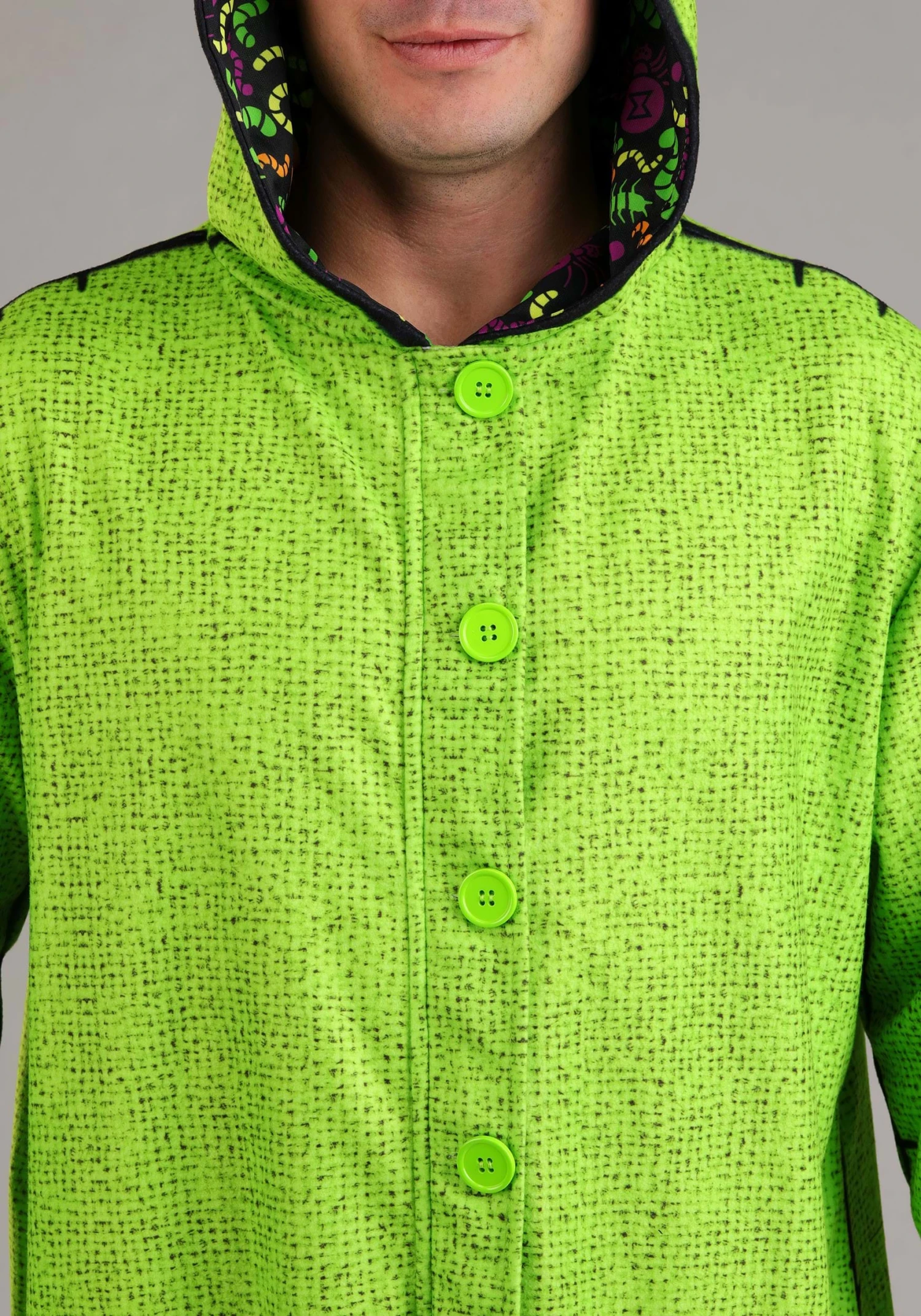 Adult Disney Oogie Boogie Onesie Costume 8 Adult Disney Oogie Boogie Onesie Costume - Image 6