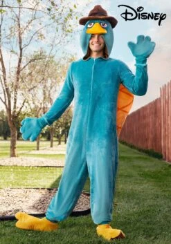 Adult Disney Phineas And Ferb Perry The Platypus Costume
