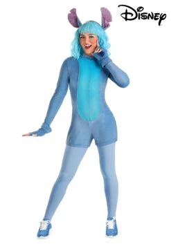 Disney Stitch Costume Romper For Women -Halloween Costumes adult disney stitch costume romper alt 1