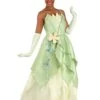 Disney Princess And The Frog Tiana Costume For Women 2 Disney Princess And The Frog Tiana Costume For Women -Halloween Costumes adult disney tiana costume