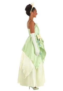 Disney Princess And The Frog Tiana Costume For Women -Halloween Costumes adult disney tiana costume alt 3