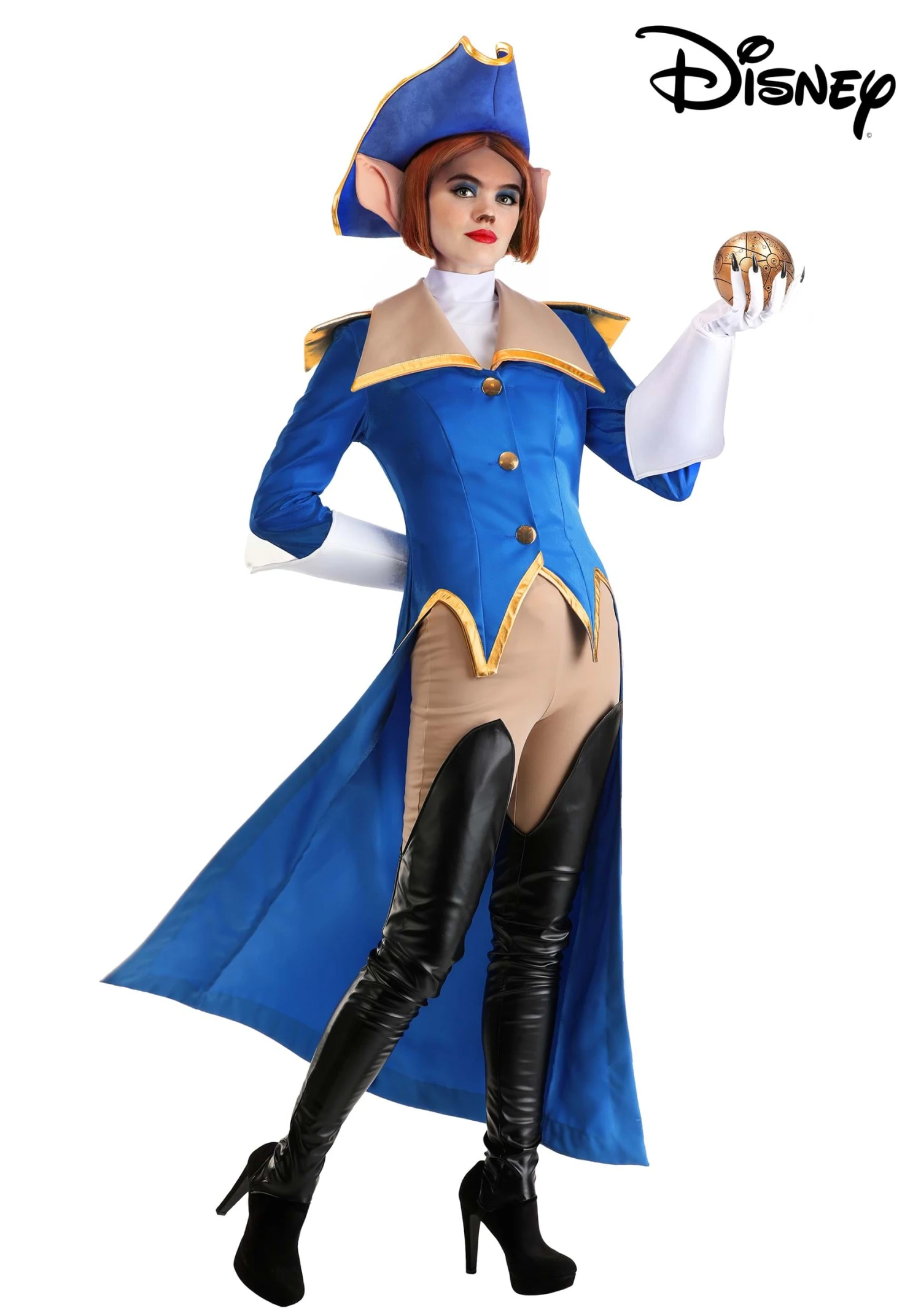 Disney Treasure Planet Captain Amelia Costume For Women 3 Disney Treasure Planet Captain Amelia Costume For Women