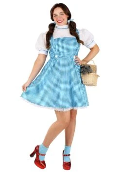 Women's Dorothy Costume Dress 20 Women's Dorothy Costume Dress -Halloween Costumes adult dorothy costume alt 8