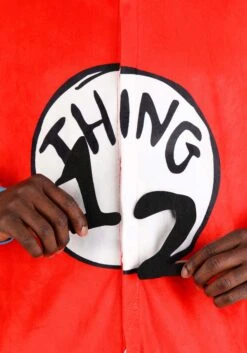 Dr. Seuss Thing 1 & 2 Costume Onesie For Adults 19 Dr. Seuss Thing 1 & 2 Costume Onesie For Adults -Halloween Costumes adult dr seuss thing 1 2 costume onesie alt 8