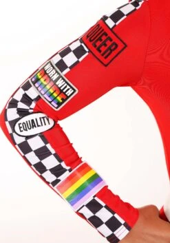 Drag Racer Adult Costume 12 Drag Racer Adult Costume -Halloween Costumes adult drag racer costume alt 4