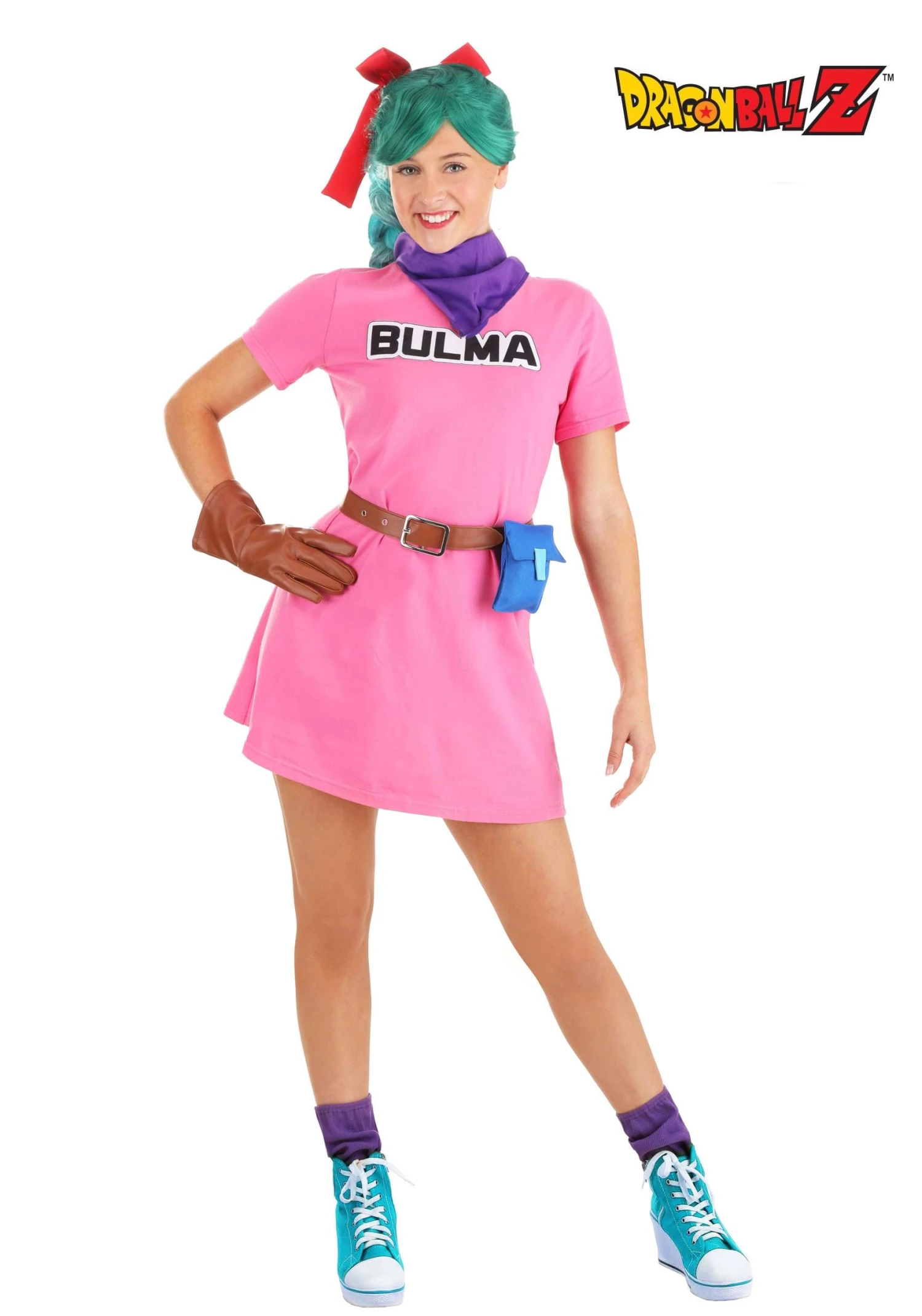 Dragon Ball Bulma Costume Dress For Women 3 Dragon Ball Bulma Costume Dress For Women