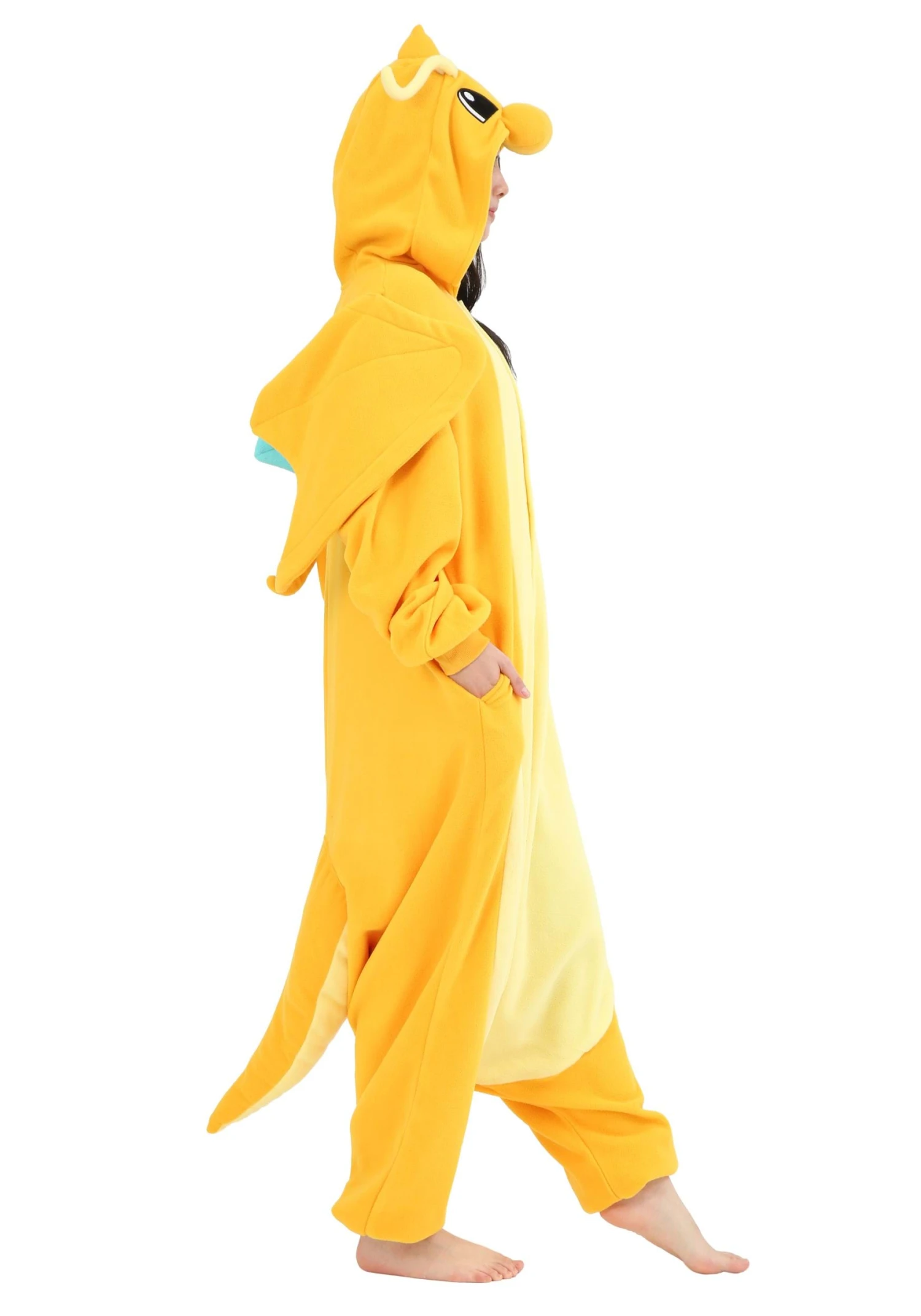 Adult Pokémon Dragonite Kigurumi Costume Onesie 9 Adult Pokémon Dragonite Kigurumi Costume Onesie - Image 7