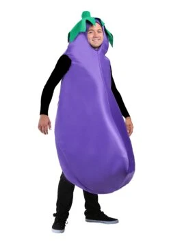 Purple Eggplant Costume For Adults