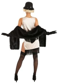 Women's Elegant Flapper Costume Dress -Halloween Costumes adult elegant flapper costume alt 5