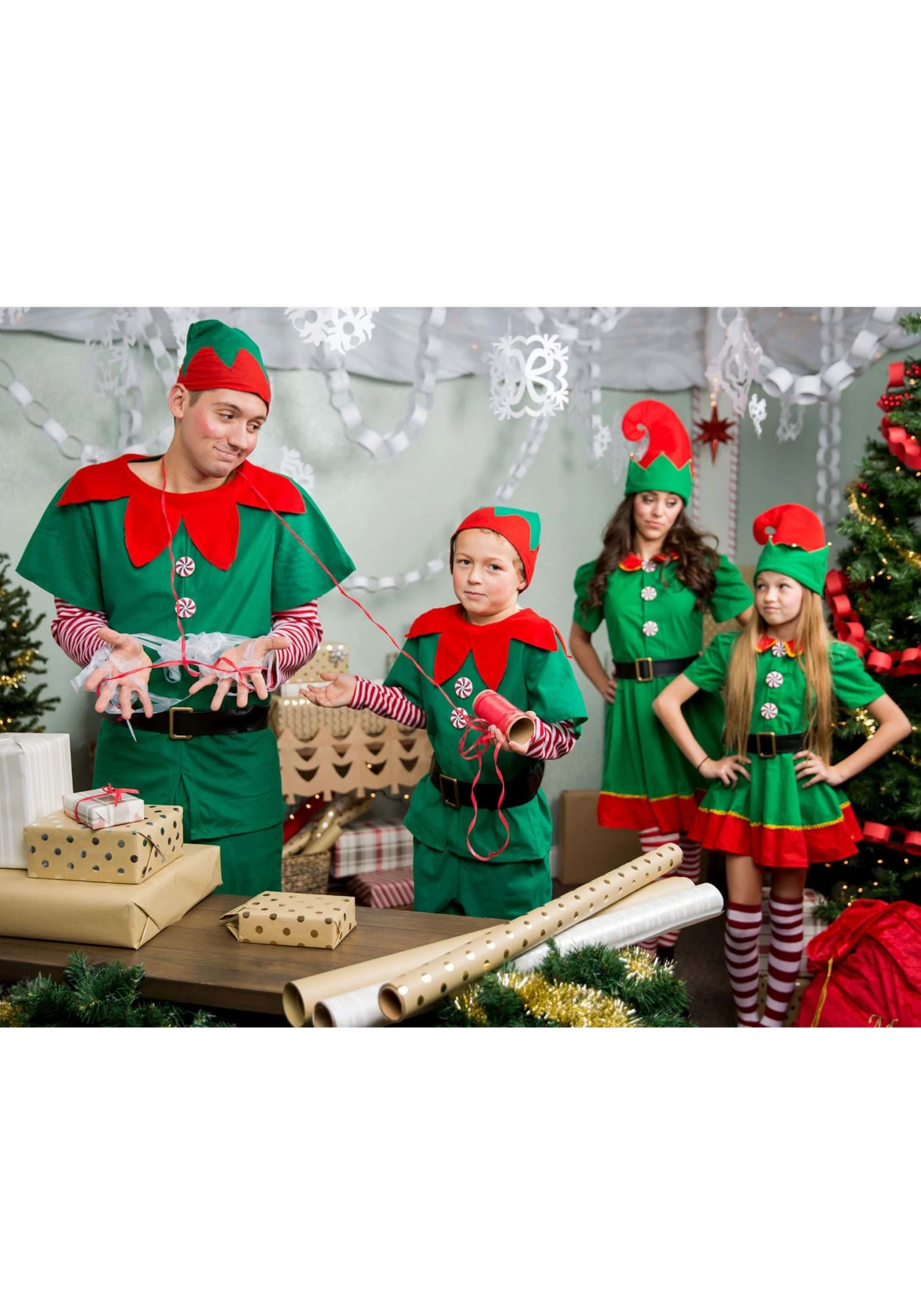 Adult Holiday Elf Costume 6 Adult Holiday Elf Costume - Image 4